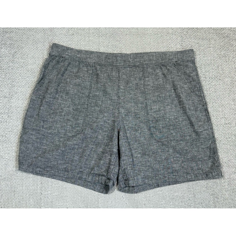 Allbirds Shorts Mens XL Black Gray TreeBD Hemp Blend Lightweight Pull On